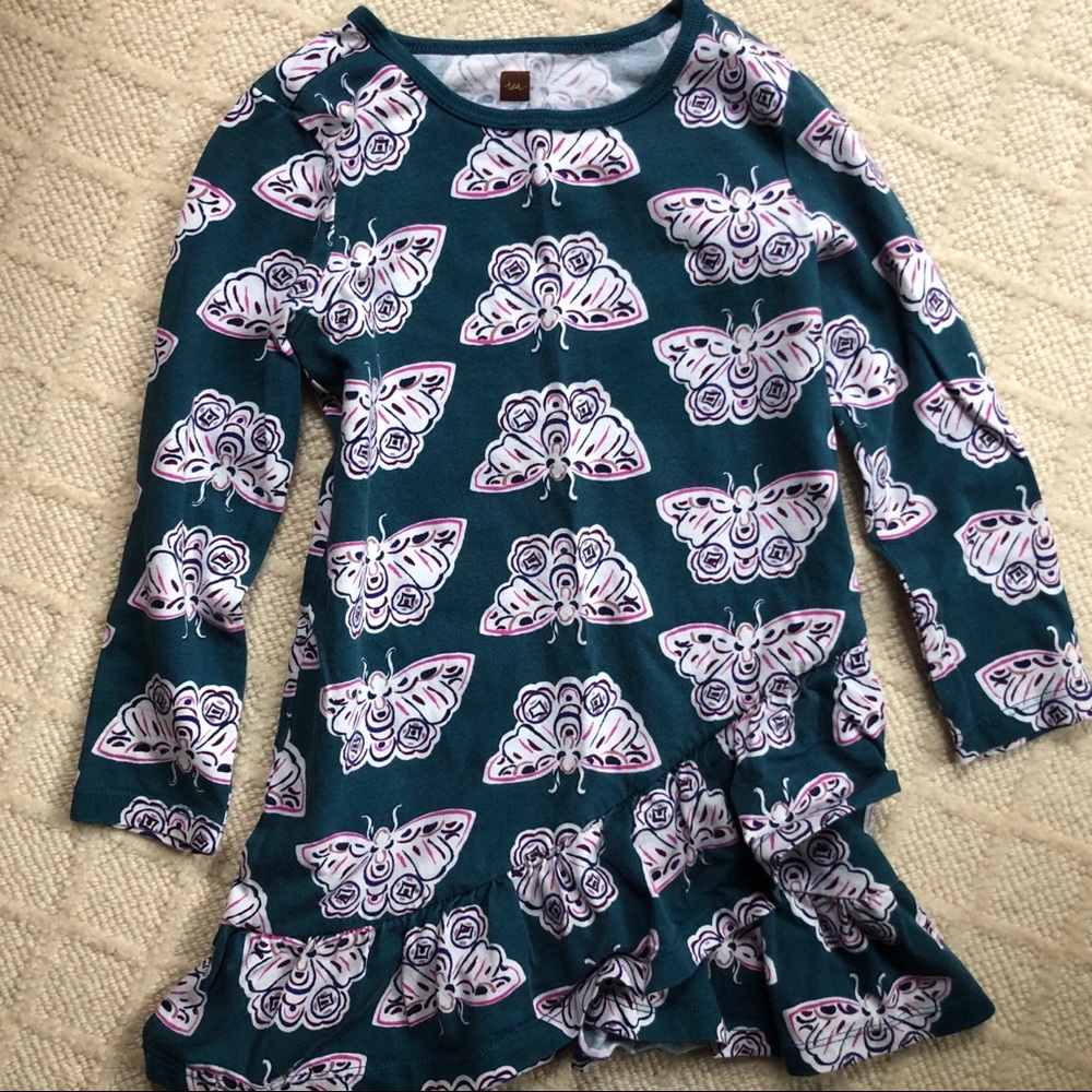 Tea Collection ruffle bottom dress